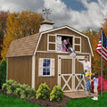 Best Barns Millcreek 12′ X 20′ Wood Shed Kit
